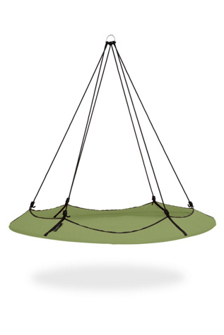 Hangout Pod 6ft Circular Family Hammock Bed at Free People in Green