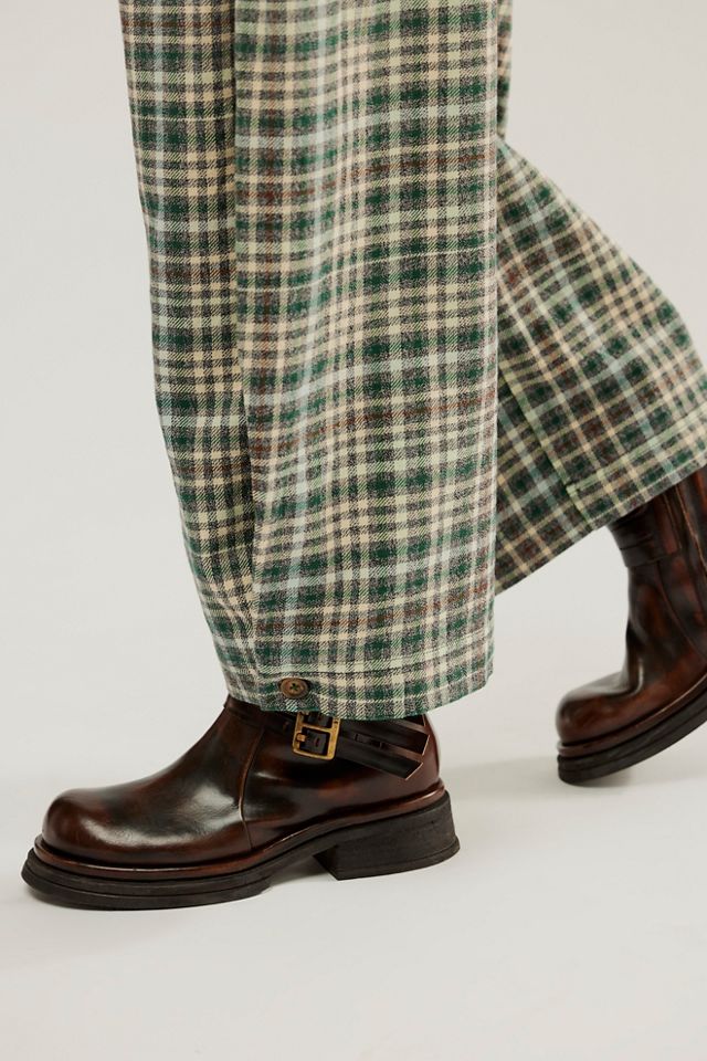 Cool Harbor Plaid Wide-Leg Pants #2