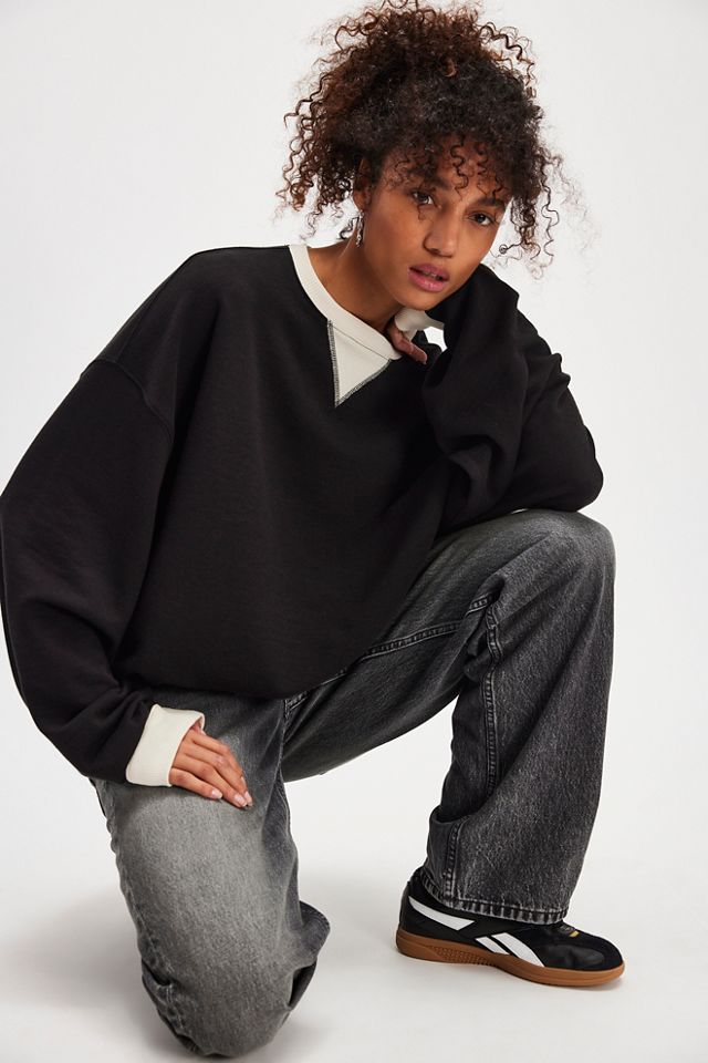 Classic Crew Colorblock Sweatshirt #3