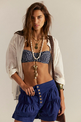 We The Free Fleur Denim Shorts product page