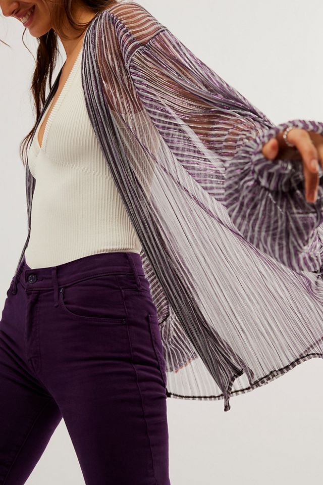Shimmer Stripe Jacket #1