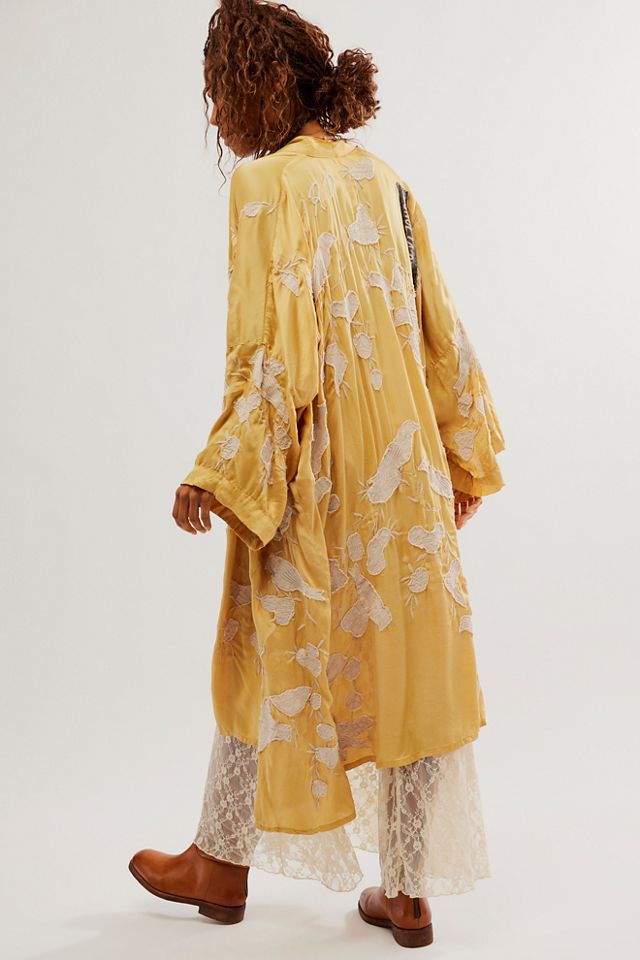 Magnolia Pearl Marigold Robe #1