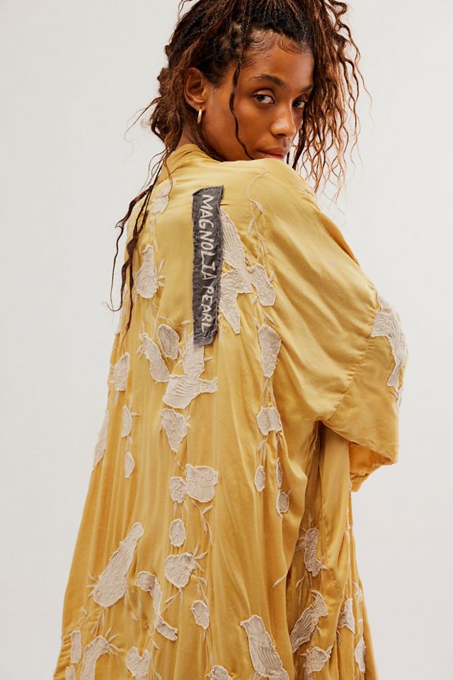 Magnolia Pearl Marigold Robe #2