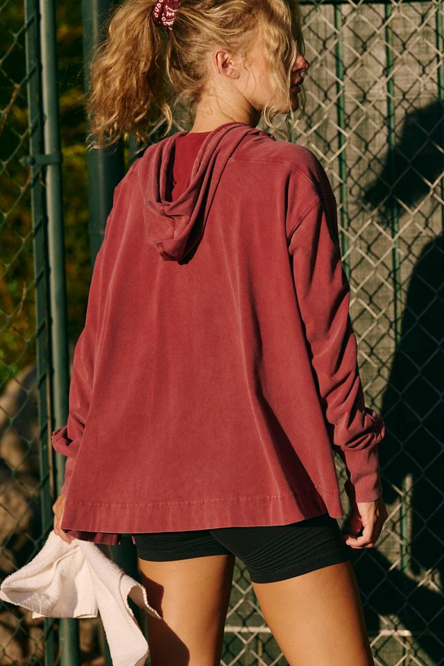 Hot Shot Hooded Layer Free People