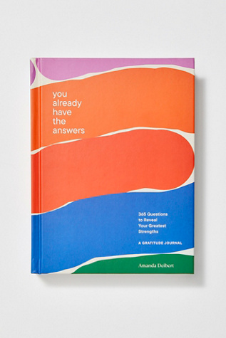 You Already Have The Answers: A Gratitude Journal by Chronicle Books at Free People, One