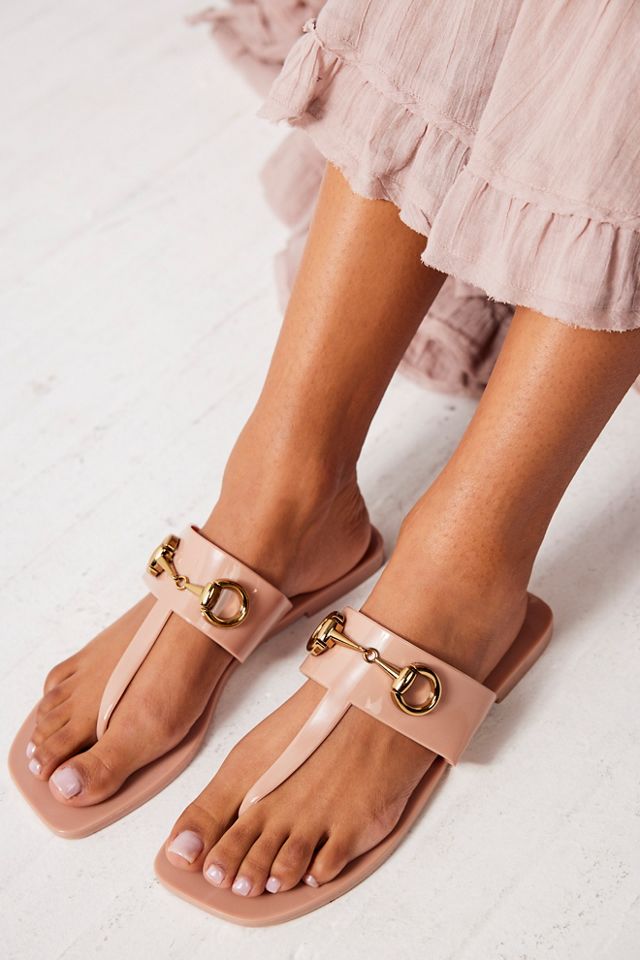 On Holiday Jelly Sandals Free People