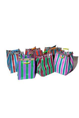 Женская сумка PUEBCO Recycled Rectangle D30 Plastic, цвет: Зелёный средний — фото 2