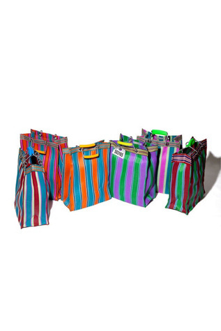 Женская сумка PUEBCO Recycled Rectangle D15 Plastic, цвет: Зелёный средний — фото 3