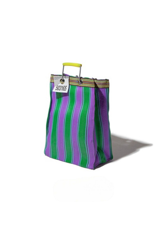 PUEBCO Recycled Rectangle D15 Plastic Bag at Free People in Green