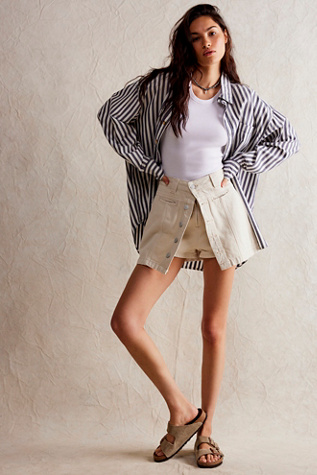 We The Free Midnight Sun Skort at Free People in Ecru, Size: 25