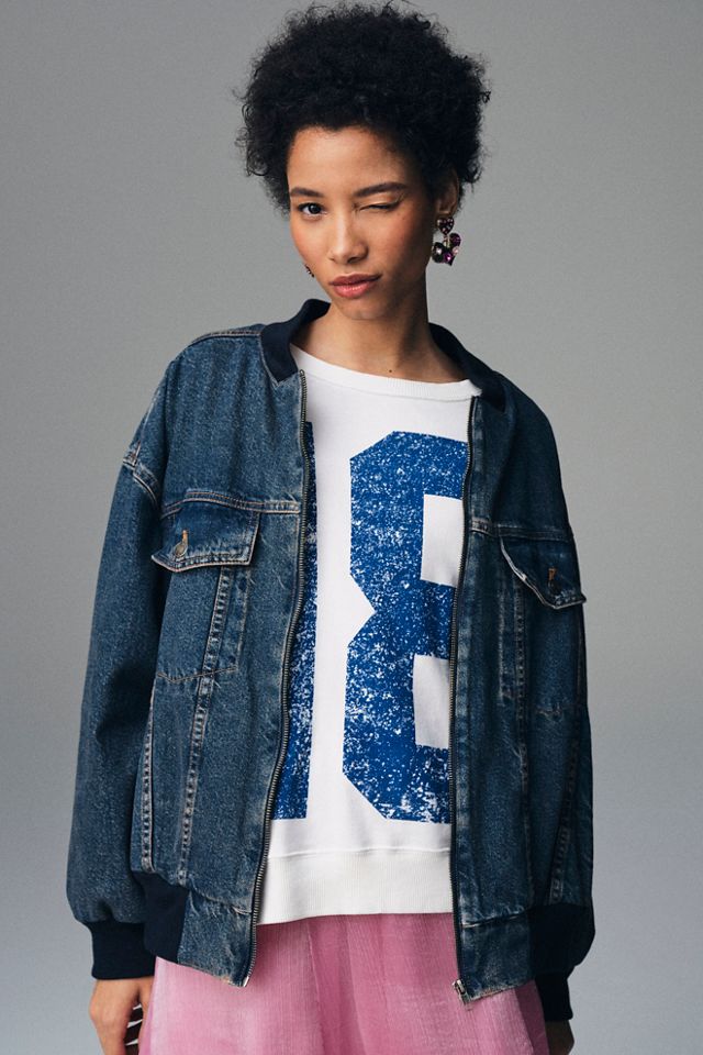 Free people best sale lakeside denim jacket