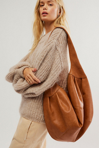 Slouchy Carryall by FP Collection at Free People in Cognac