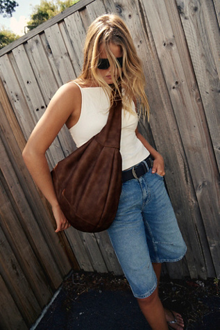 Slouchy Carryall by FP Collection at Free People in Chocolate