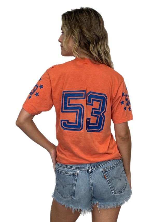 1970's Denver Defense Football T-Shirt Selected By Villains Vintage #1
