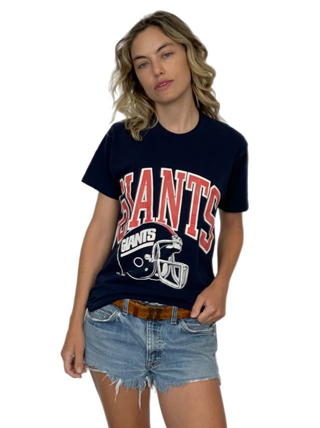 Vintage New York Giants T-Shirt Selected By Villains Vintage