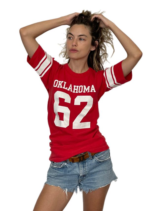 1970's Oklahoma Jersey T-Shirt Selected By Villains Vintagee