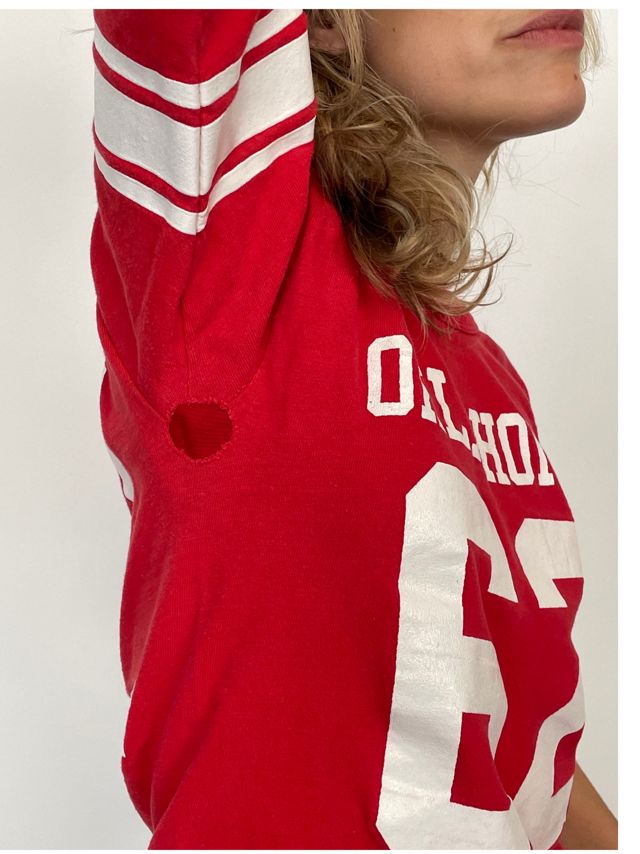 1970's Oklahoma Jersey T-Shirt Selected By Villains Vintagee #2