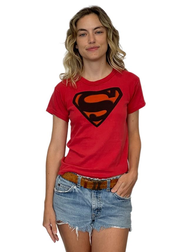 1960's Superman Petite T-Shirt Selected By Villains Vintage