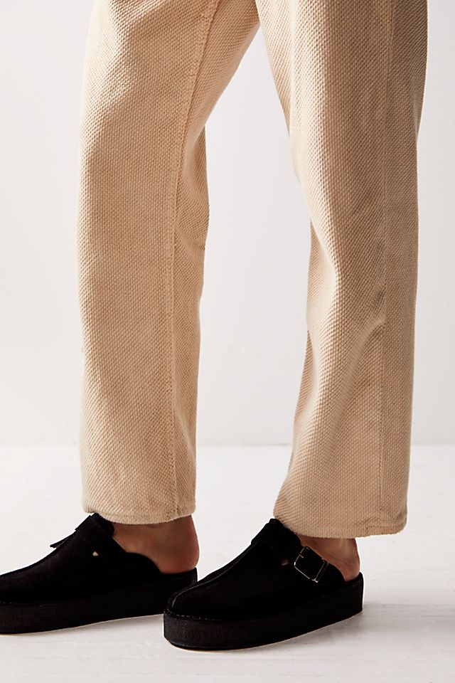 Clarks Trek Wedge Mules | Free People Clarks Trek Wedge Mules | Free People