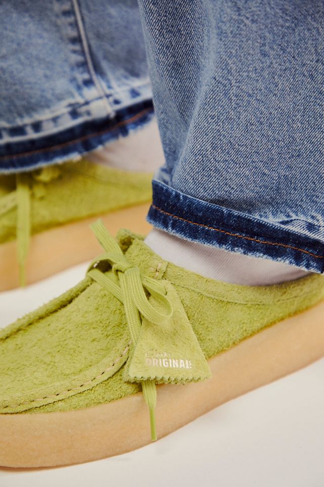別注【CLARKS】 WALLABEE CUP LO EXCLUSIVE : Clarks Wallabee Cup Lo Slip-Ons | Free People