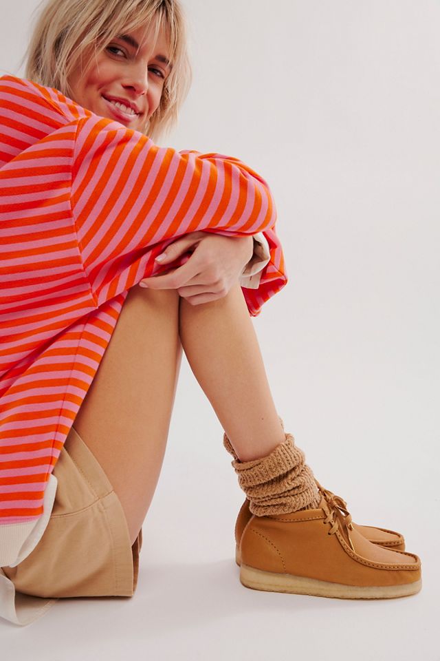 Clarks Wallabee Leather Boots #5