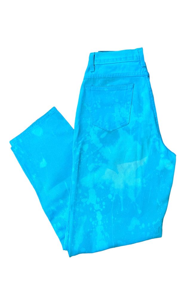 Vintage Hand-Dyed High-Waisted Jeans Selected By Ankh By Racquel Vintage #1