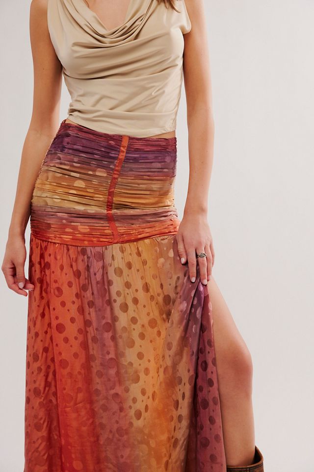 Jen's Pirate Booty Electric Saturn Maxi Skirt #2
