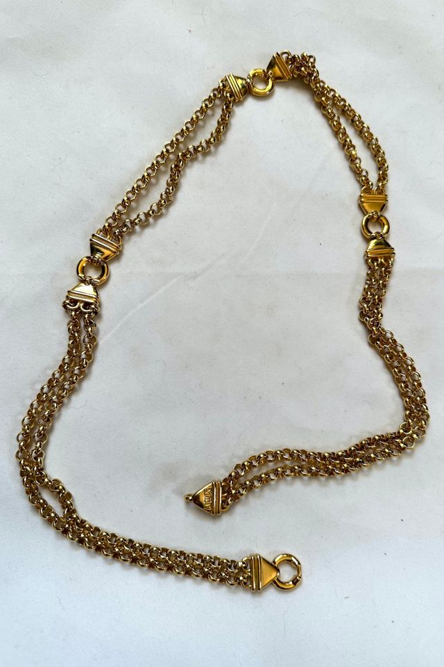 Vintage Gold Tone Chain Belt Selected by Grievous Angel  display picture 3