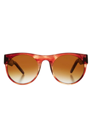 Vintage Ontario Sunglasses Selected by Sunglass Museum at Free People in Brown