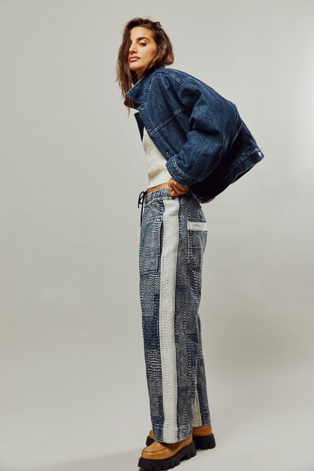 FREE PEOPLE Free-Est - Mikah Pants in Denim Grey