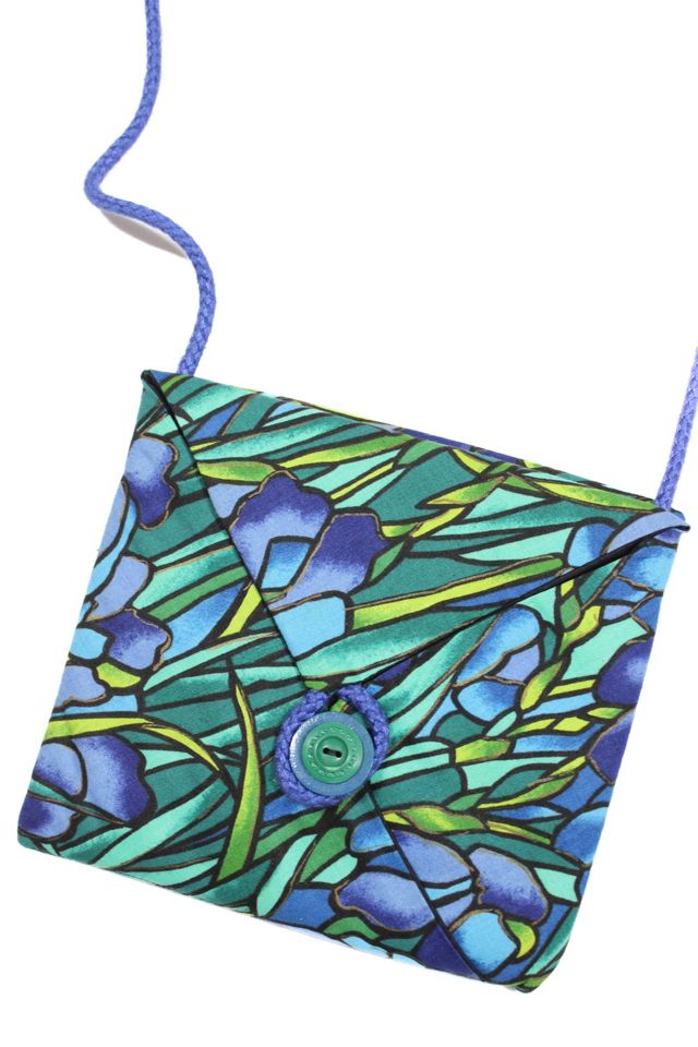 1970s Blue Hawaii Shoulder Bag Selected By Moons + Junes Vintage #1