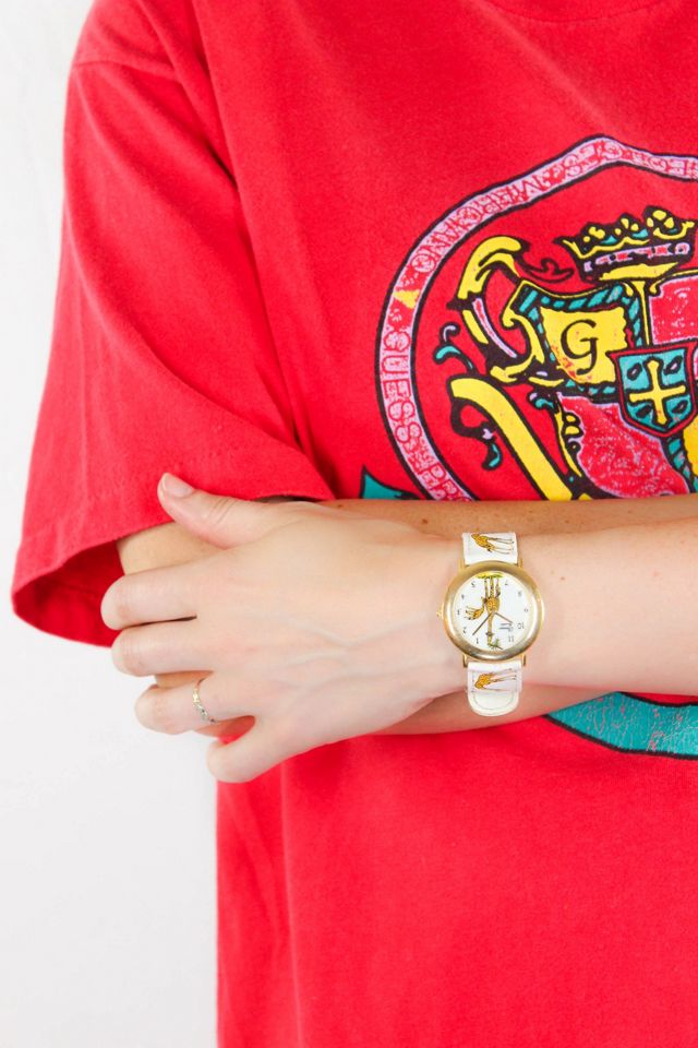 Rare 1990s Giraffe Parmex Quartz Watch Selected By Moons + Junes Vintage #1