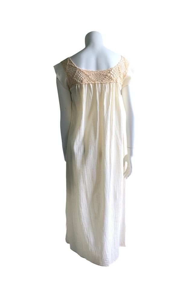 Vintage 1960s Embroidered Gauze Dress Selected by SharpLilTeeth #2