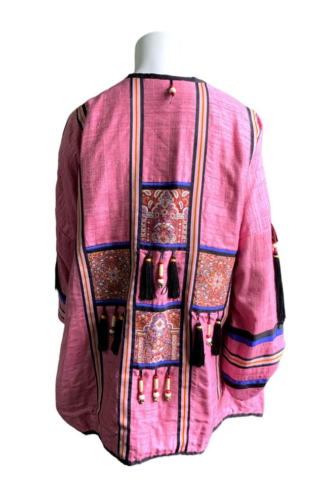 Vintage 1990s Silk Tassel Jacket Selected by SharpLilTeeth #3