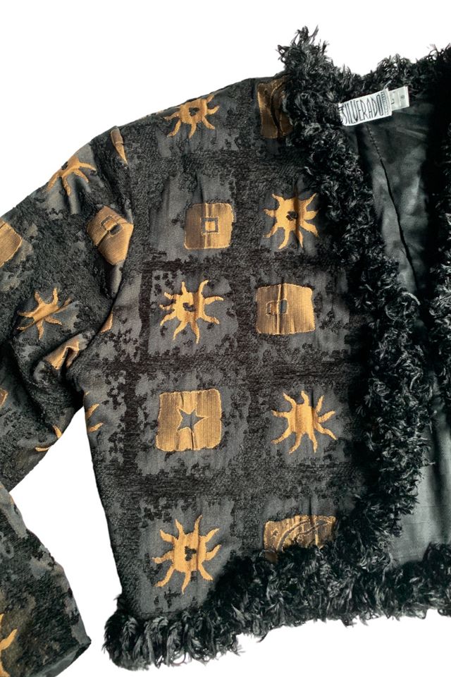 Vintage 1990s Cropped Celestial Jacket Selected by SharpLilTeeth #1