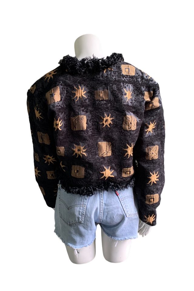 Vintage 1990s Cropped Celestial Jacket Selected by SharpLilTeeth #3
