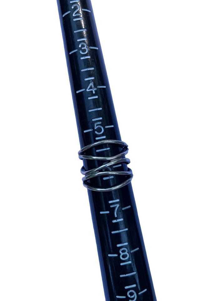 Vintage Mid-Century Sterling Wave Ring Selected by SharpLilTeeth #2