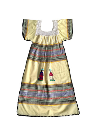 Vintage 1970s Woven Maxi Dress Selected by SharpLilTeeth