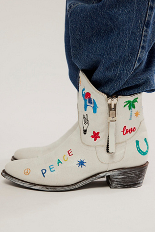 Scenic Route Embroidered Boots