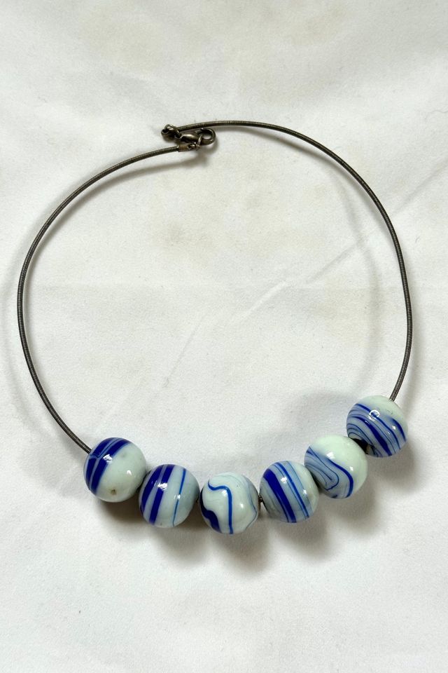 1960s Coil Choker with Victorian Marbles Selected by Cherry #1