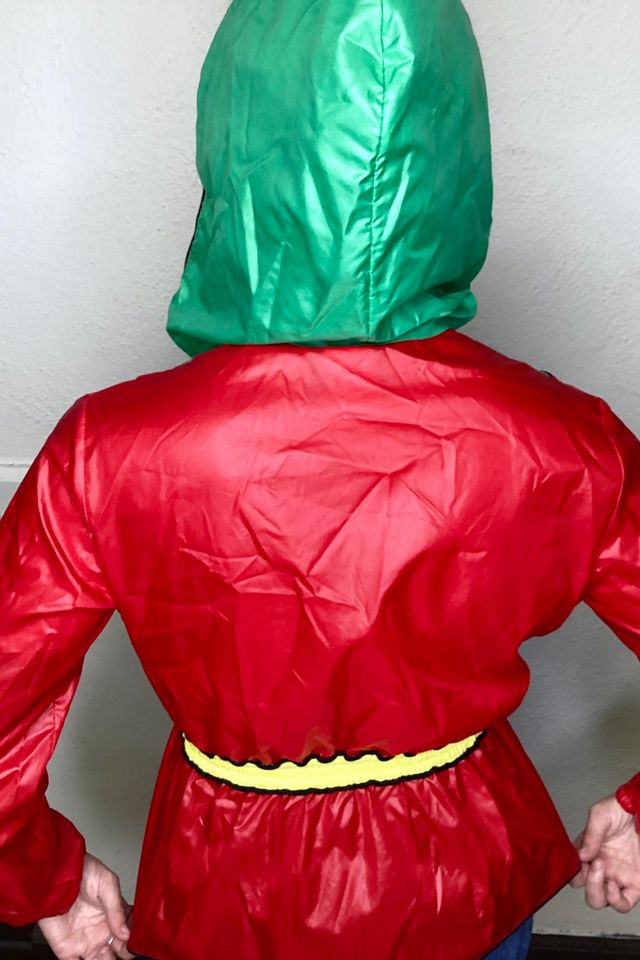 1970s Color Block Nylon Hood Windbreaker Selected by Cherry
