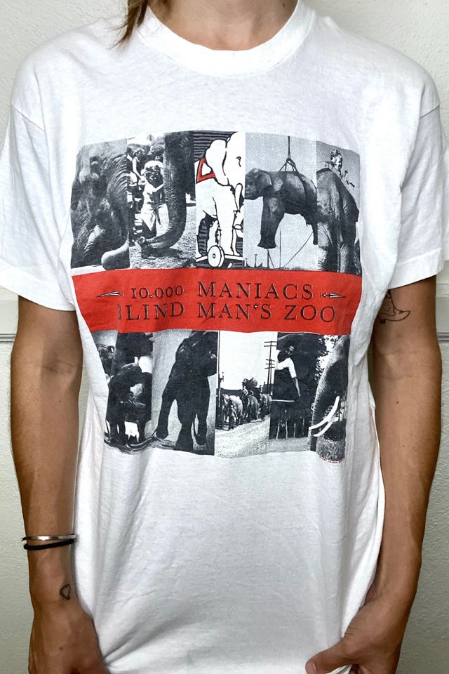 10,000 Maniacs Rare Vintage 80s Tee from FADEDBLK
