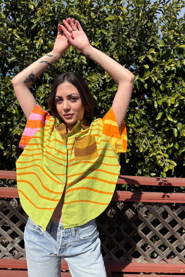 Color Blocked Top Designed Sewn & Selected by Personal Choice #1