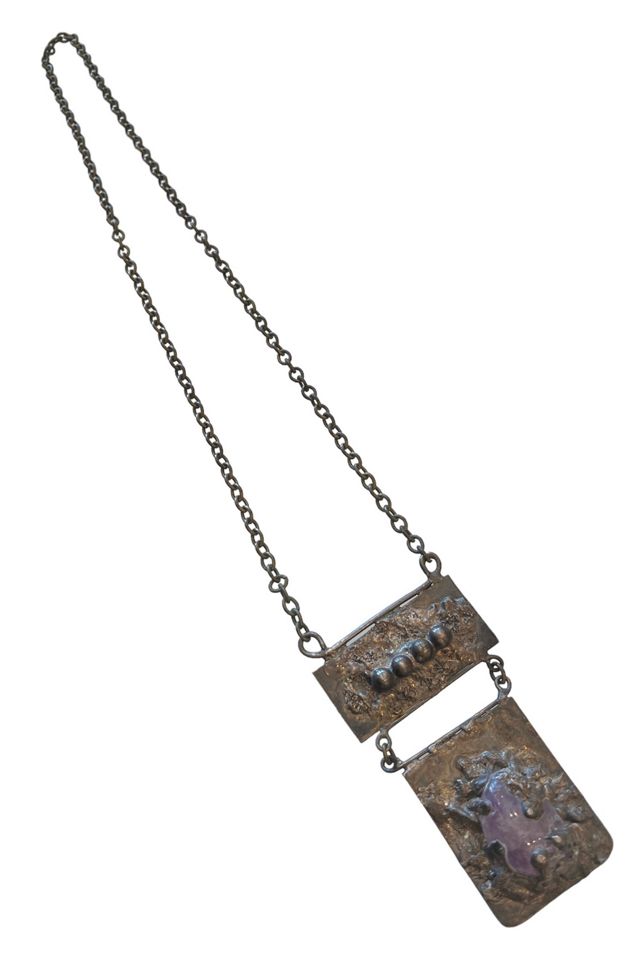 Brutalist necklace on sale