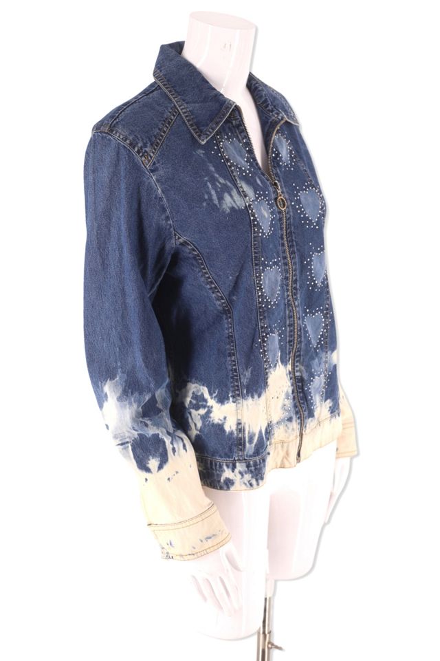 Bleach Dyed Jacket - Etsy