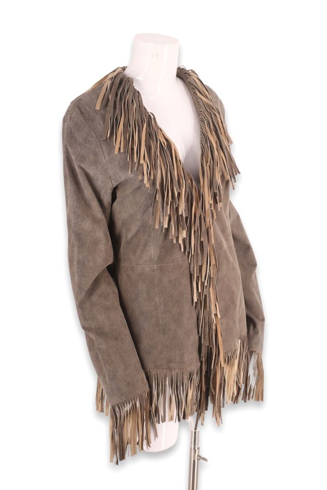 1990s Wilsons Western Fringe Leather Jacket Selected By Ritual Vintage #1