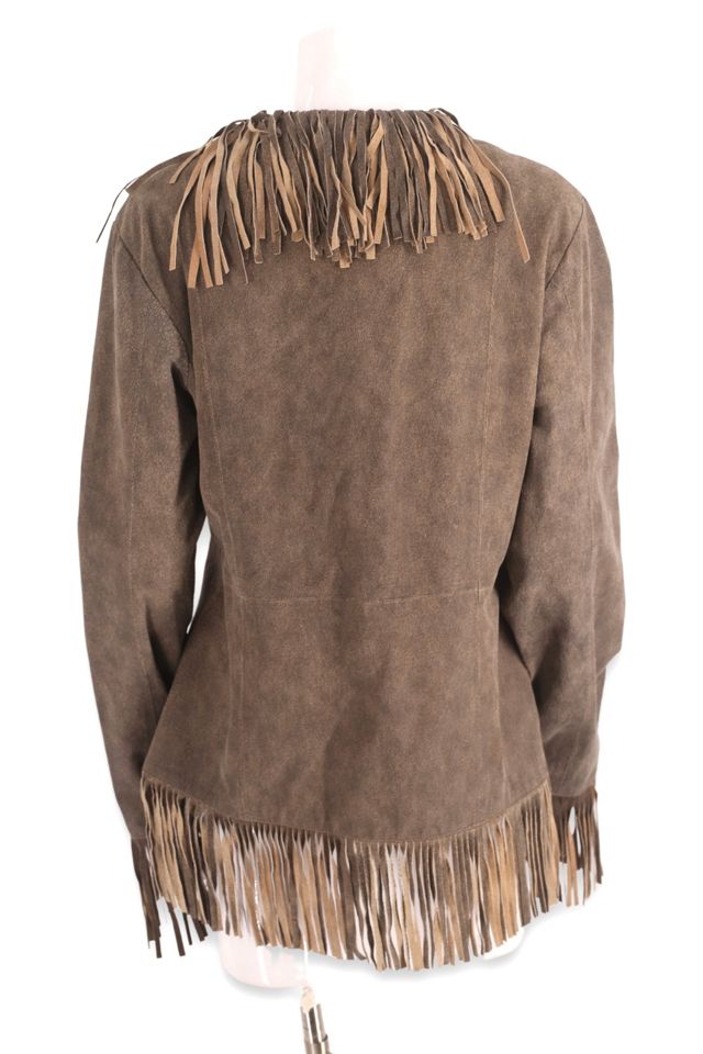 1990s Wilsons Western Fringe Leather Jacket Selected By Ritual Vintage #2