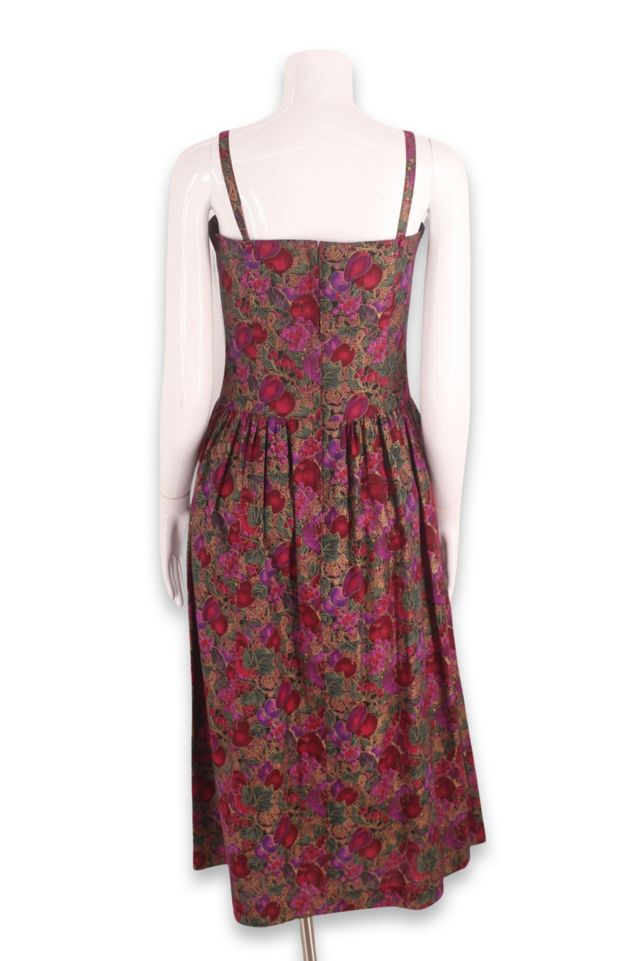 1980s Paisley Fruit Print Sun Dress Selected By Ritual Vintage #2