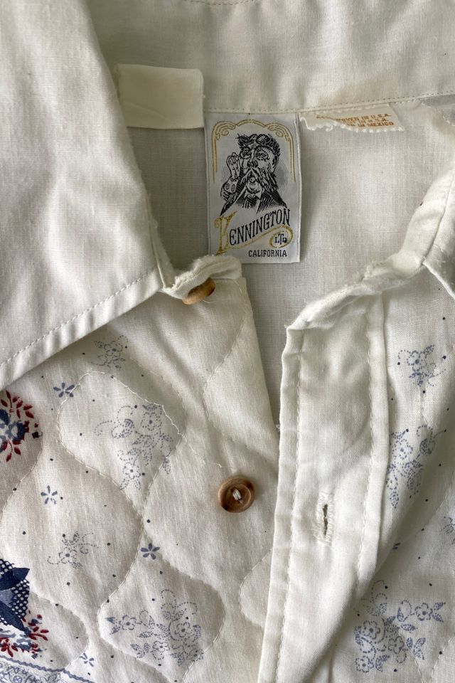 1970s Quilt Applique Button Down Shirt Selected By Ritual Vintage #3