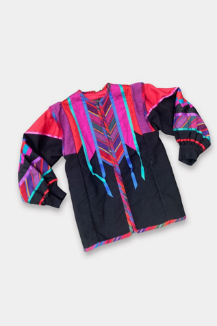 1980s Fiesta Me Lado Ribbon Patchwork Jacket Selected By Ritual Vintage